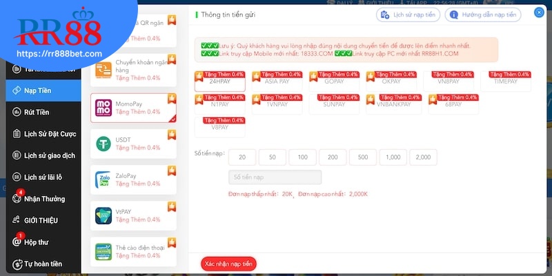 4 bước gửi tiền thành công bằng ví MomoPay