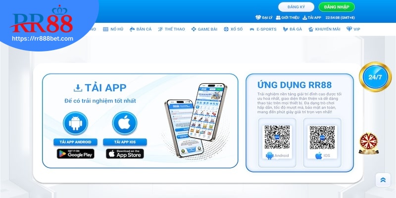 4 bước tải RR88 siêu dễ cho IOS