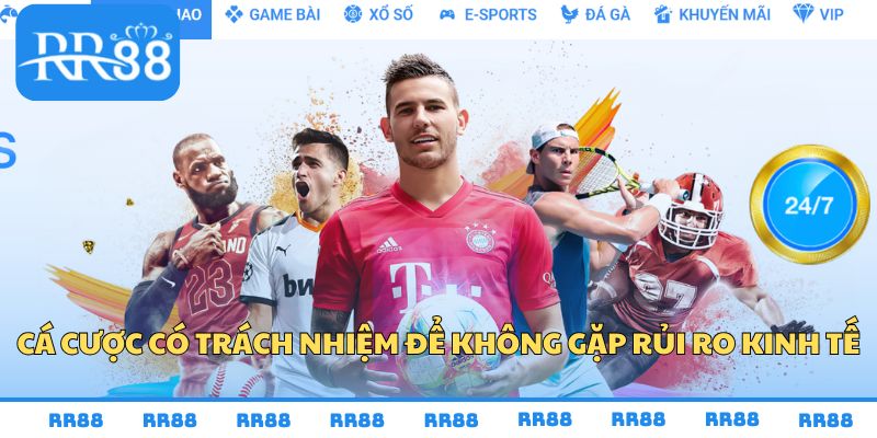 Cá cược có trách nhiệm để không gặp rủi ro kinh tế