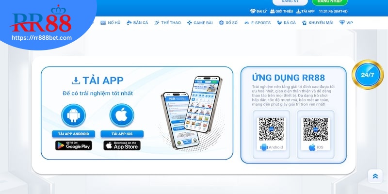 Cách tải app RR88 cực đơn giản