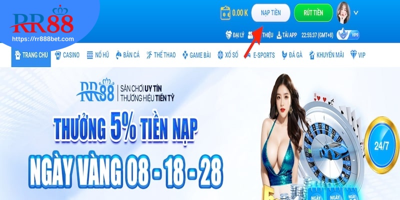 nạp tiền RR88
