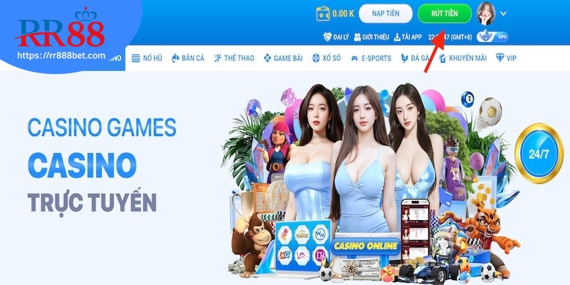 Rút tiền RR88